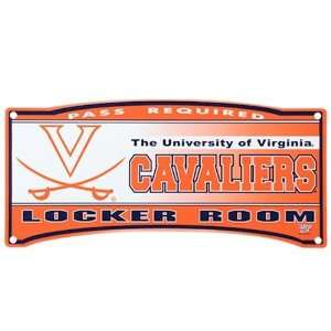  Virginia Cavaliers Locker Room Sign *SALE* Sports 