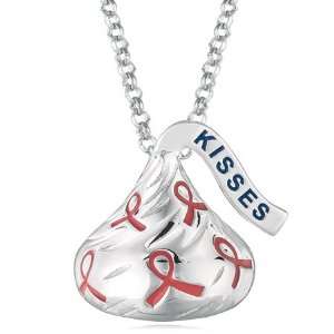  Hersheys Kisses Breast Cancer Awareness Necklace: Jewelry