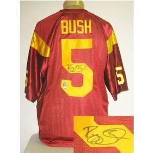  Reggie Bush Signed Jersey   Authentic: Sports & Outdoors
