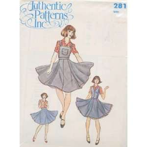   #281   Ladies Squaredance Dress Pattern Arts, Crafts & Sewing