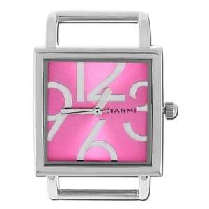  1 Pink Square Modern Watch Face Arts, Crafts & Sewing