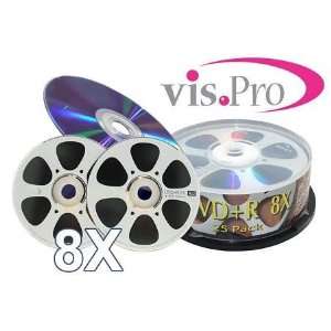  Vis.Pro DVD+R 8X 120 Minute/4.7GB Movie Reels Design 