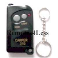 Carper CX 310 Mini Keychain One Button 8 DIP On/Off Code Switch 310Mhz 