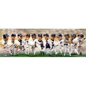  New York Yankees Unsigned Panoramic Collage Photograph 