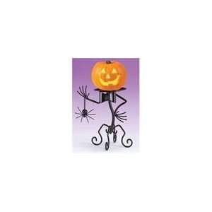  Pack of 2 Scary Skeleton Spooky Halloween Pumpkin Stands 