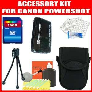 Deluxe Accessory Kit Includes 16GB High Speed Memory + Reader + Deluxe 