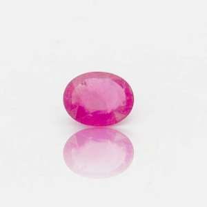  Ruby Oval Facet 1.29 ct Gemstone: Jewelry