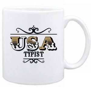    New  Usa Typist   Old Style  Mug Occupations