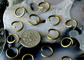 20 Antique Bronze Plated Jumpring Finding Bronze Jump Ring 18 gauge 