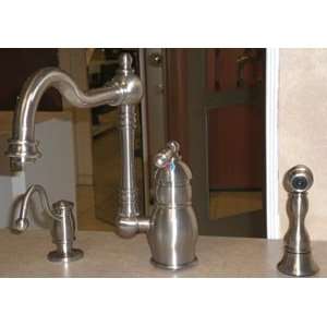    Decor Design Kitchen Faucet Bridge Faucet W/Spray