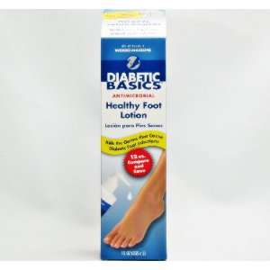  Diabetic Basics Healthy Foot and Body Lotion 12 fl oz (355 