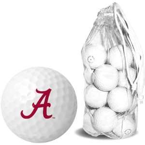   Crimson Tide UA NCAA Clear Pack 15 Golf Balls