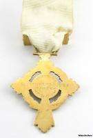 MASONIC Knight Commander Court of Honour Medal   14K Gold Scottish 
