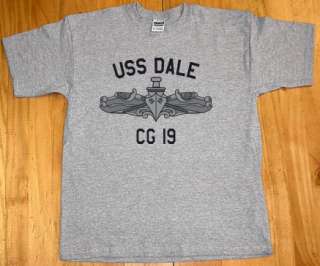 US Navy USS Dale CG 19 T Shirt  