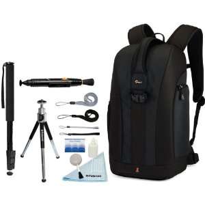 300 Backpack (Black) + Accessory Kit for Sony Alpha SLT A55V/A55VL 