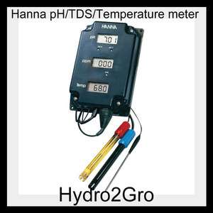 Hanna pH/TDS/Temperature meter, Soil, Tester, Hydro  
