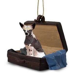  Chinese Crested Traveling Companion Dog Ornament