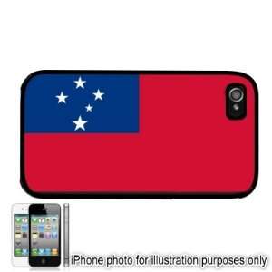  Samoa Samoan Flag Apple iPhone 4 4S Case Cover Black 