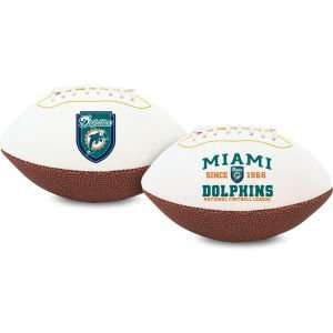   : Miami Dolphins Youth NFL Mini Autograph Football: Sports & Outdoors