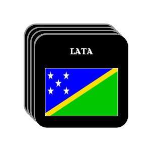 Solomon Islands   LATA Set of 4 Mini Mousepad Coasters