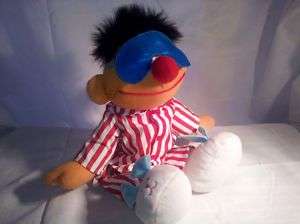 Tyco18 Ernie Sleepy Sing & Snore Doll Muppets Vintage  