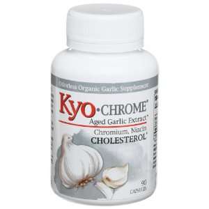 Kyo Chrome Aged Garlic Extract, Cholesterol Formula, Guaranteed 