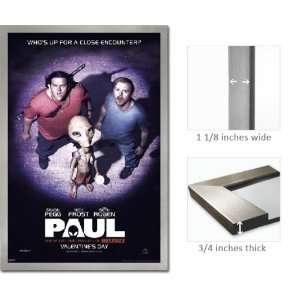   Paul Poster Alien Abduction Seth Rogen FrPAS0257: Home & Kitchen