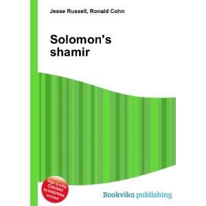  Solomons shamir Ronald Cohn Jesse Russell Books