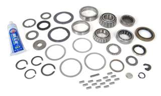   includes front and rear bearings , small parts kit, gasket and seals