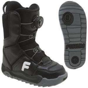   League Boa Youth Snowboard Boots (Black) Size 12c
