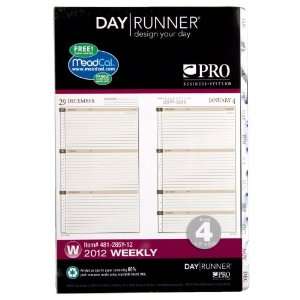  Day Runner PRO Recycled Weekly Planning Pages, 6 x 9 