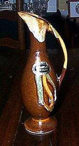 Dryden Arkansas Blended Glaze Ewer Style 7 1/2 inch Vase  