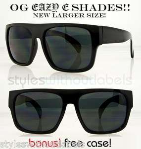   Eazy E Black Locs DARK SMOKE LENS Motorcycle Sunglasses Cholo X Sports