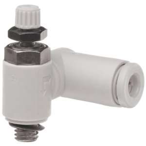 SMC AS1311F M5 04 Air Flow Control Valve with One Touch Fitting, PBT 