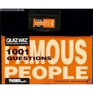    Famous People Question Book and Answer Cartridge: Toys & Games