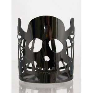  Bath and Body Works Slatkin & Co. Halloween Gunmetal Skull 
