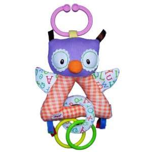  Smarty Kids on the Go Baby Rattle   Owl Toys & Games