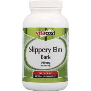  Vitacost Slippery Elm Bark    800 mg per serving   200 