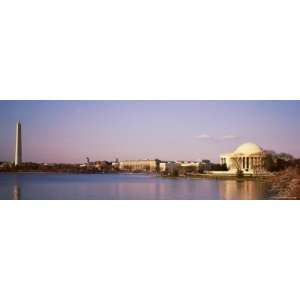  Jefferson Memorial and Washington Monument, Washington D.C 