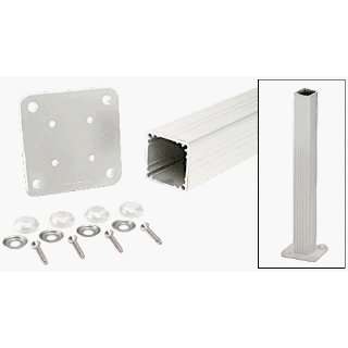   , 300, 350, & 400 Series Sky White 42 Sqaure Surface Mount Post Kit