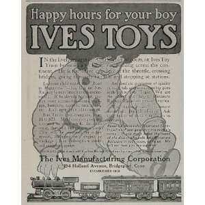   Toy Miniature Model Train Railroad   Original Print Ad: Home & Kitchen