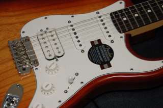 New Fender ® American Stratocaster, Strat, HSS Sienna Sunburst  