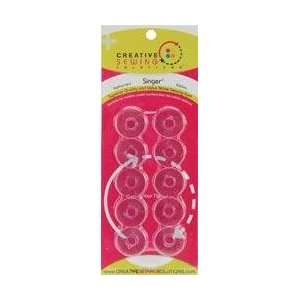  Creative Sewing Singer Class 15 Plastic Bobbins Pack By 