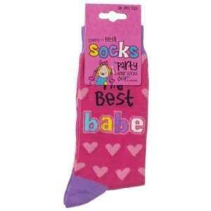  Simply the Best Babe Socks 