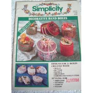  DECORATIVE BAND BOXES   SIMPLICITY 3645   21 BOXES   FULL 