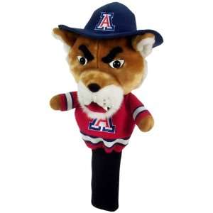  College Licensed Golf Mascot Headcover   Arizona: Sports 