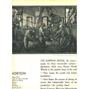  1930s NORTON Company Magazine Ad Arthur Covey Everything 