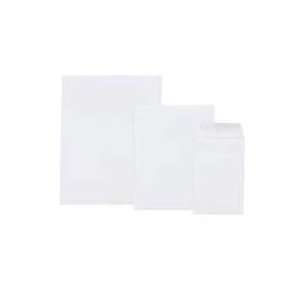  White Catalog Envelopes require no moisture to seal and no peel off 