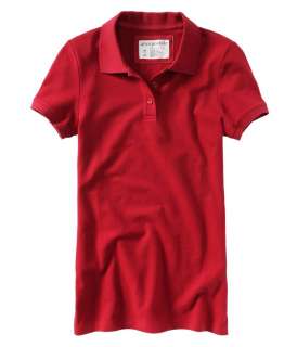 Aeropostale womens solid uniform polo shirt   Style 5244  