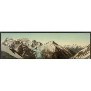 Mt Fox,Mt Dawson, Asulkan Pass,Selkirk Mountains,glaciers,British 